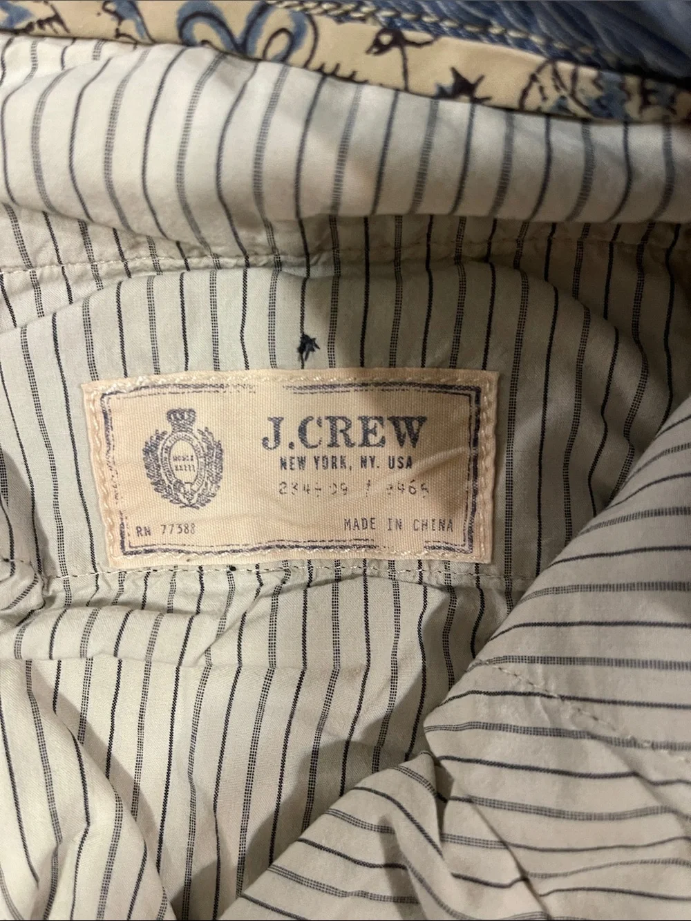J. Crew tailored chinos
